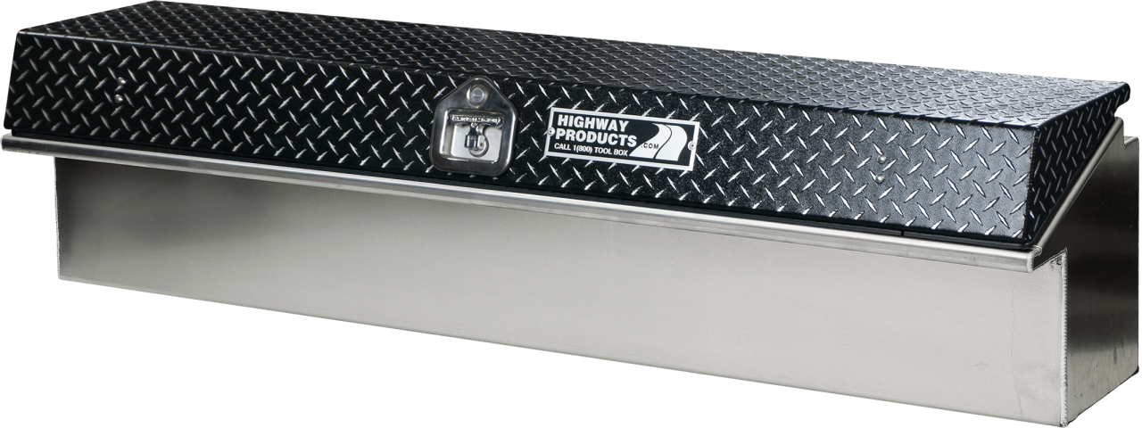 48 X 16 X 16 LOW SIDE TOOL BOX WITH SMOOTH ALUMINUM BASE, LEOPARD LID