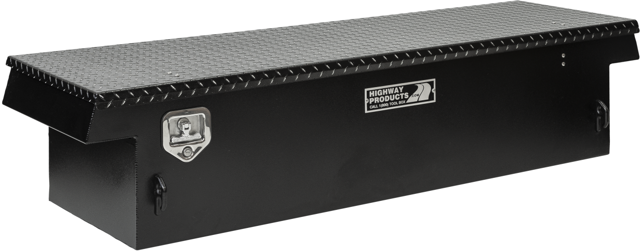 70 X 16 X 20 SINGLE LID TOOL BOX WITH SMOOTH BLACK BASE, LEOPARD LID