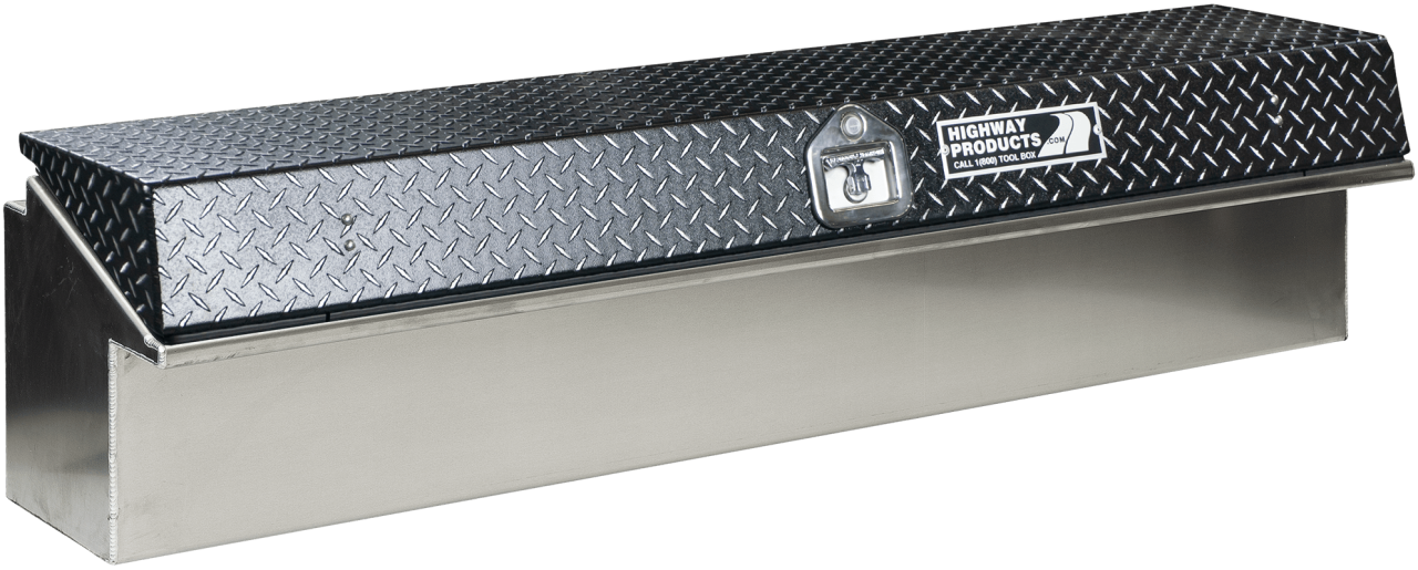 90 X 16 X 16 DRIVER SIDE LOW SIDE TOOL BOX W/ SMOOTH ALUMINUM BASE, LEOPARD LID