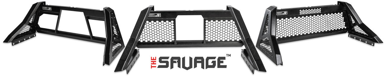SAVAGE HD OPEN POST, SMOOTH BLACK UPRIGHT, SMOOTH BLACK CENTER, SIZE 2