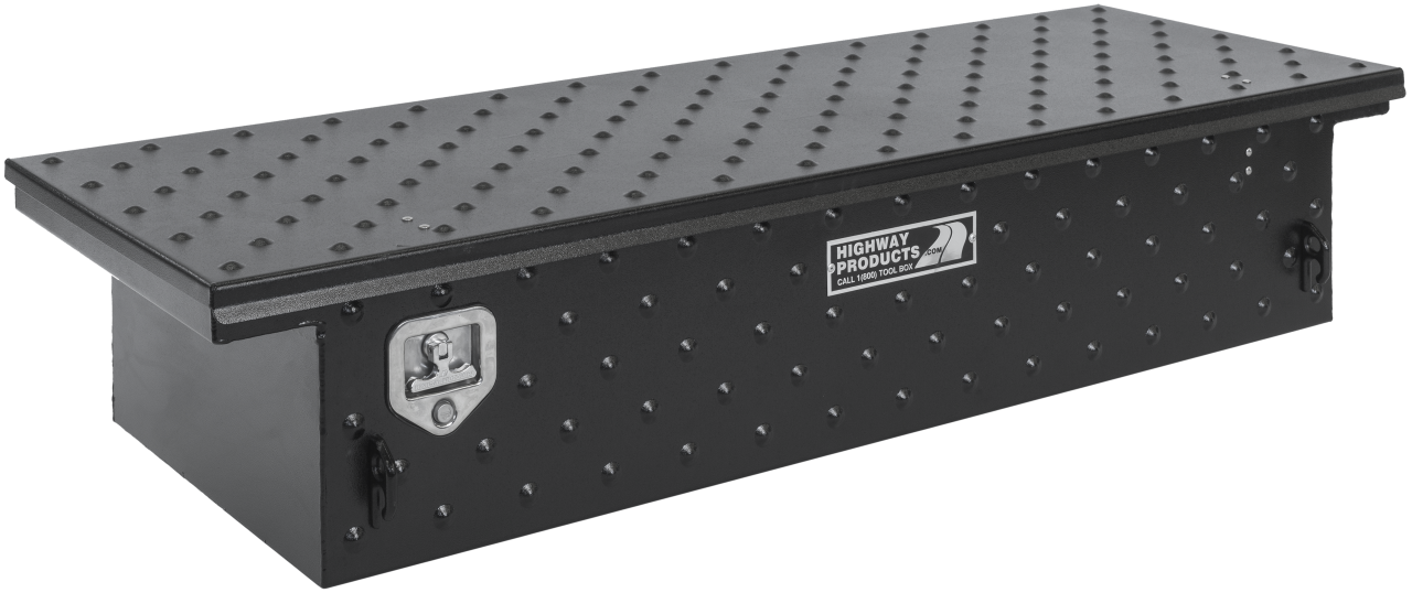 70 X 13.5 X 23 LOW PROFILE TOOL BOX WITH GLADIATOR BASE, GLADIATOR LID
