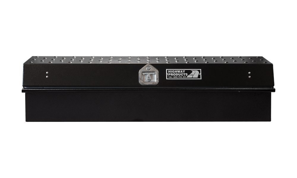 48 X 16 X 16 LOW SIDE TOOL BOX WITH SMOOTH BLACK BASE, GLADIATOR LID