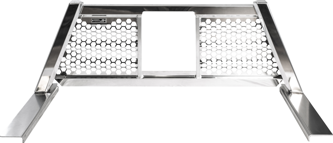 HONEYCOMB OPEN WAVE, POLISHED ALUMINUM UPRIGHT, POLISHED ALUMINUM CENTER, SIZE 7
