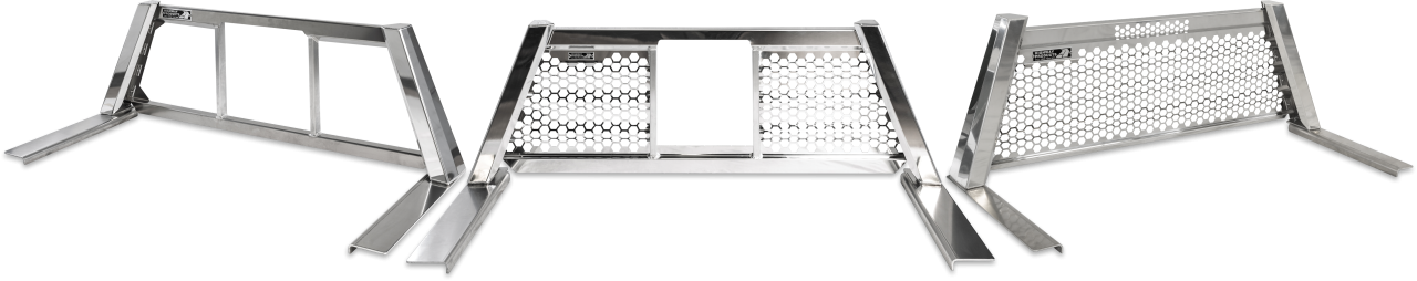 HONEYCOMB OPEN WAVE, POLISHED ALUMINUM UPRIGHT, SMOOTH ALUMINUM CENTER, SIZE 2