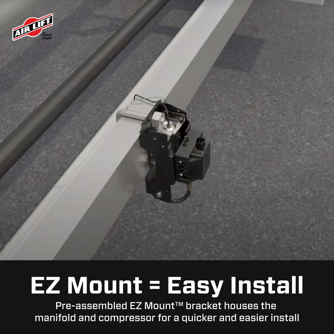 WirelessOne with EZ Mount. — installed view
