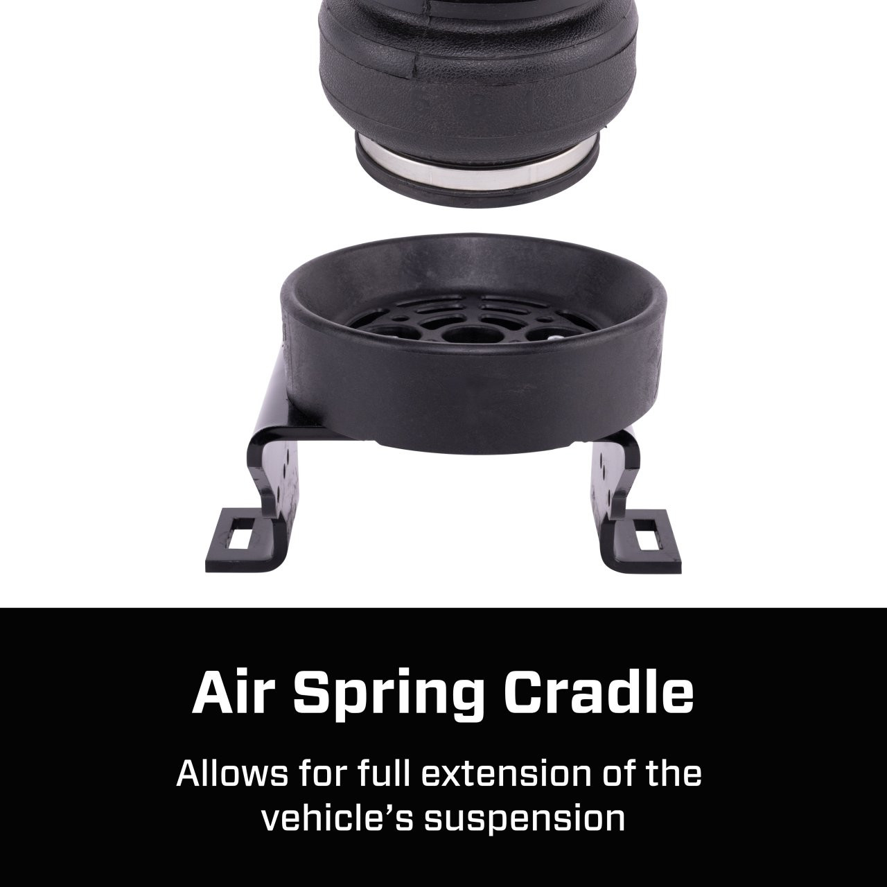 LoadLifter 5000 Ultimate air spring kit with Air Spring Cradles