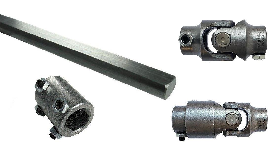 Steering U-Joint Kit for 78-81 Camaro w/ Ridetech Subframe. — primary image