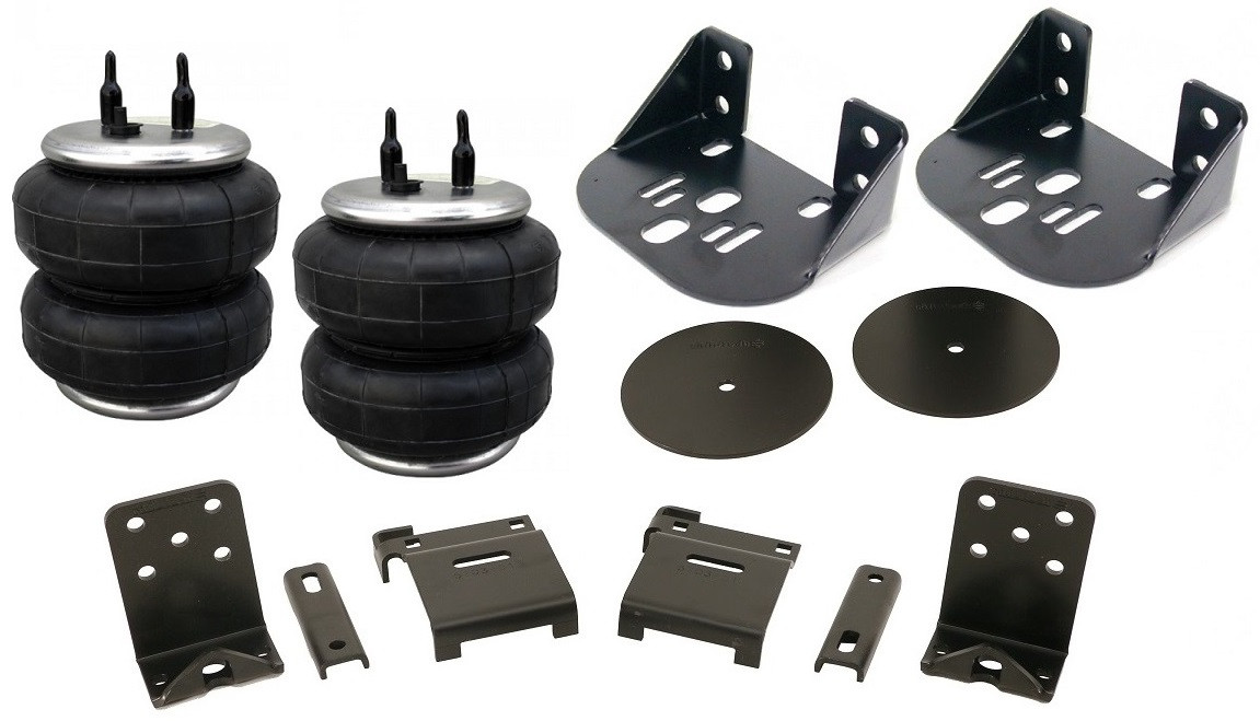 Air Over Leaf, 4000 lb. for 2"-2.5" wide leaf spring and side frame mount. — primary image