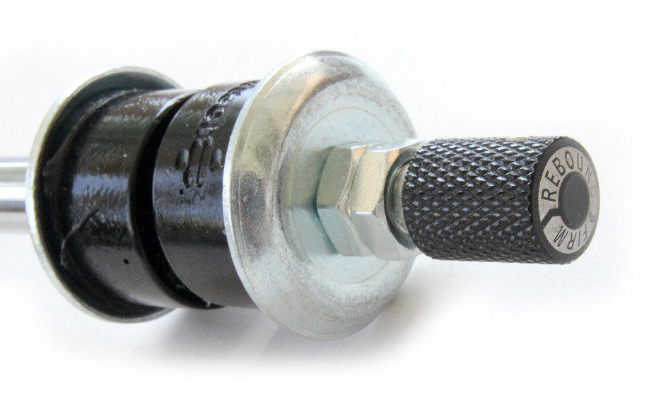Front HQ Shock Absorber with 5.75" stroke with extra wide t-bar/stud mounting.