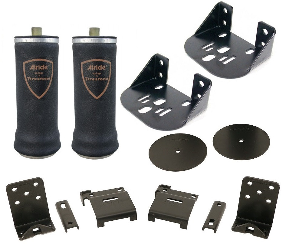 Air Over Leaf, 2000 lb. for 2"-2.5" wide leaf spring and side frame mount. — primary image