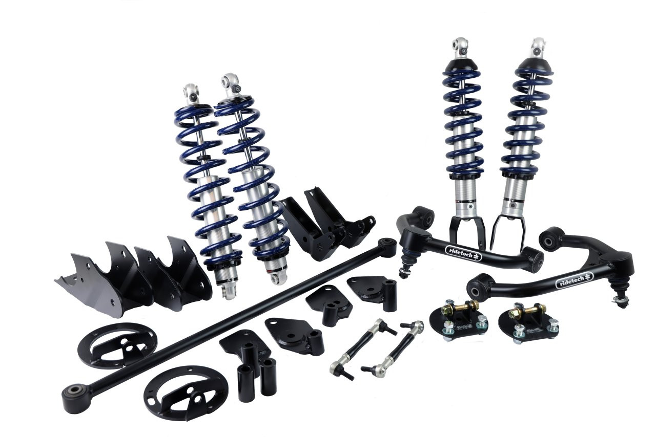 Front and rear Coil-Over lowering system for 2019-2026 Ram 1500 4WD. — primary image