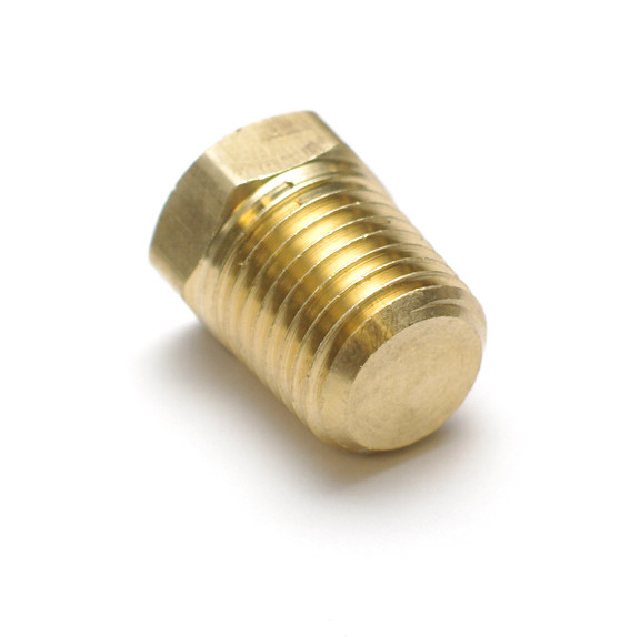 Airline Fitting, Plug. 1/4" NPT - Male Hex Head — primary image