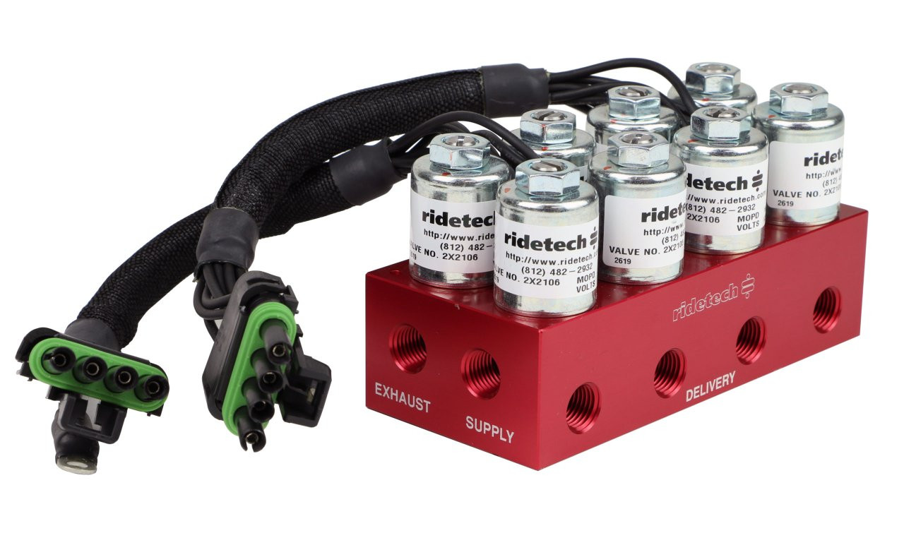 RidePro E5 air suspension control system with 3 gallon tank.