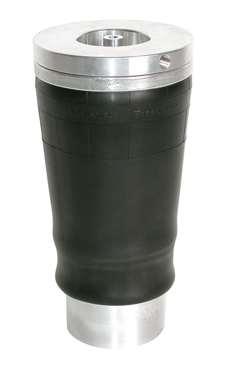 Ridetech 9100 rolling sleeve air spring, 6.5" diameter with 1/4" npt port. — primary image