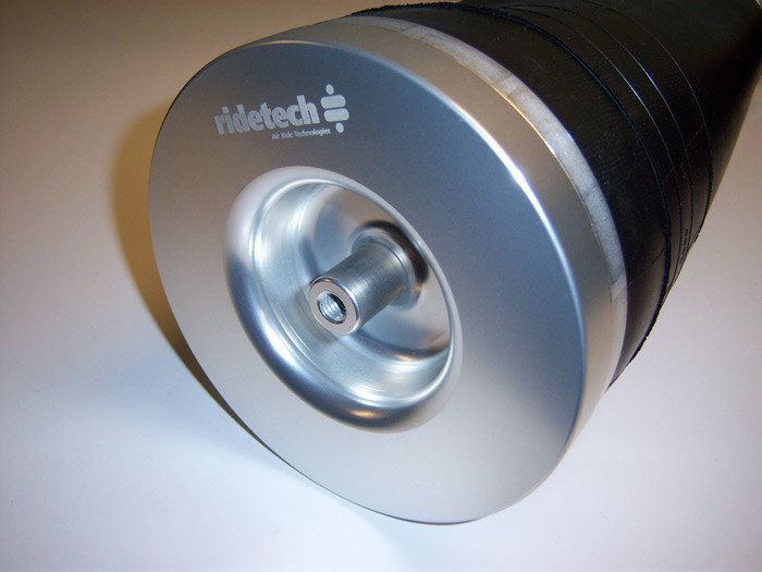 Ridetech 9100 rolling sleeve air spring, 6.5" diameter with 1/4" npt port.