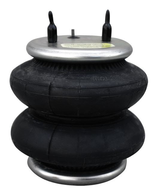 Firestone 7325 double convoluted air spring, 8" diameter with 1/4" npt port — primary image