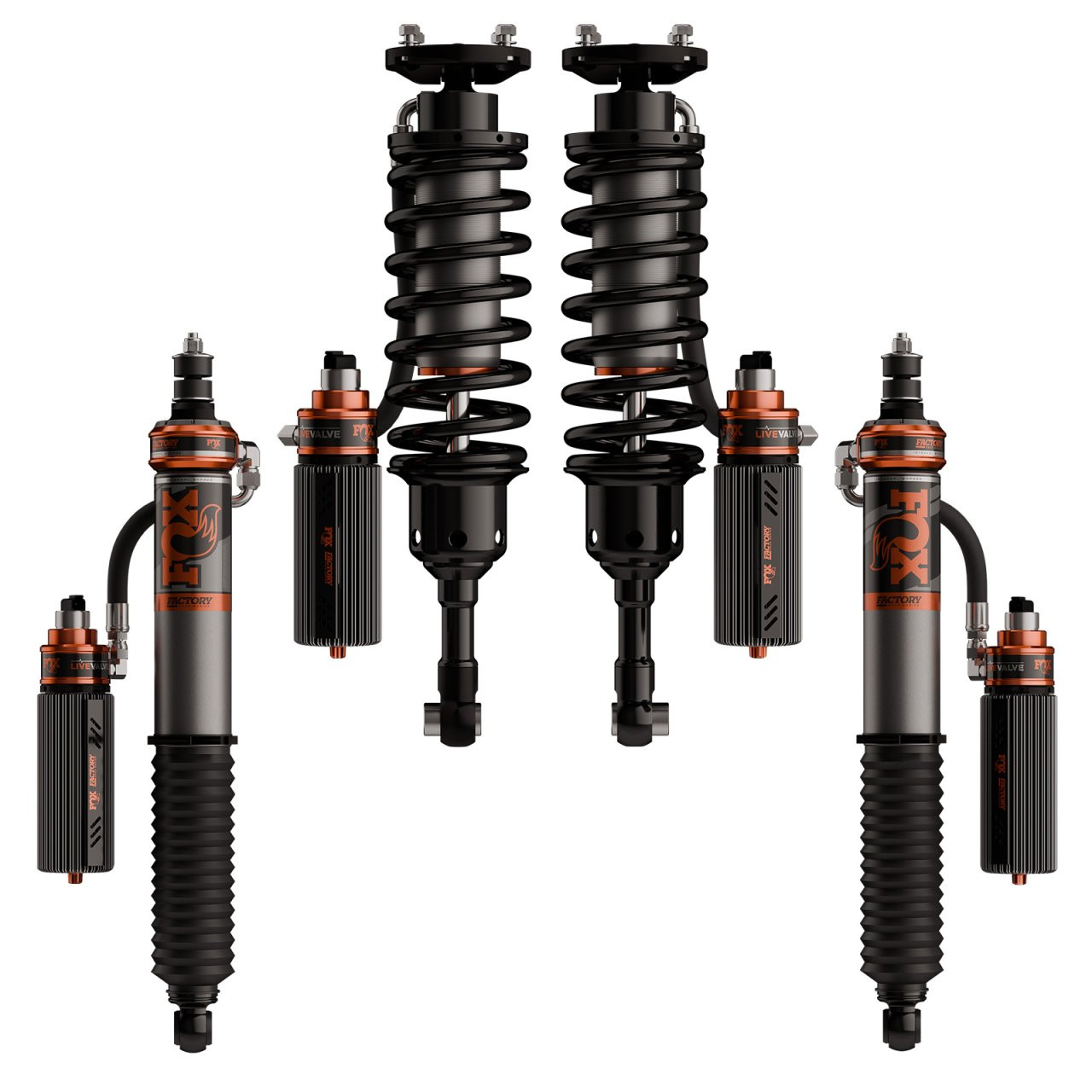 FACTORY RACE COIL-OVER RESERVOIR SHOCK PAIR - ADJUSTABLE (883-06-259) — primary image