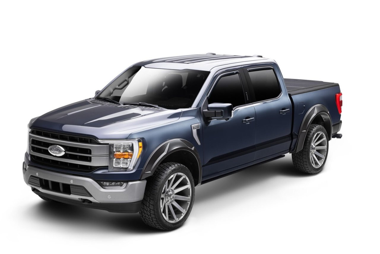 Husky Liners DRT Fender Flares Black Smooth Finish 4-Piece Set (2805934) — application image