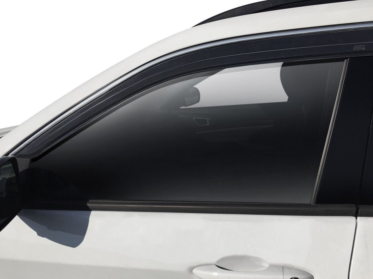 Low Profile Ventvisor Deflector; Smoke; Outside Mount; 2 pc. (2852024) — primary image