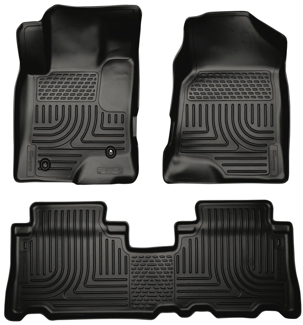Weatherbeater - Front & 2nd Seat Floor Liners (96321) — primary image