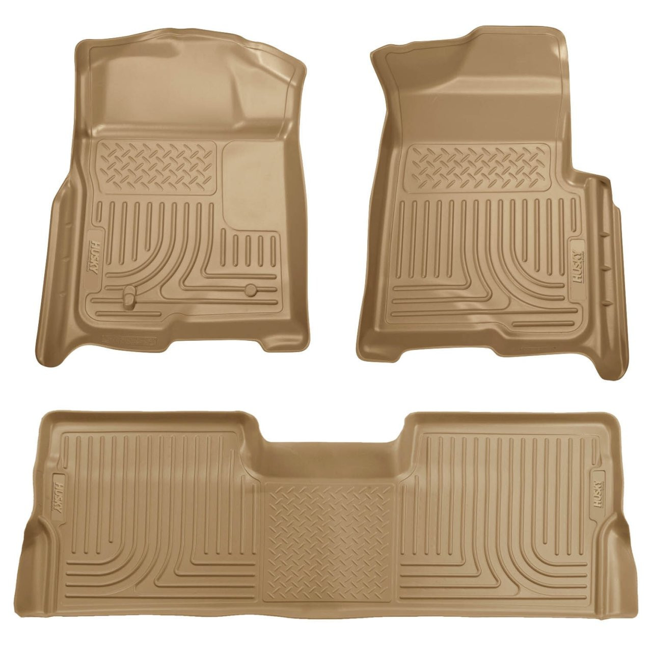Weatherbeater - Front & 2nd Seat Floor Liners (Footwell Coverage) (98333) — primary image