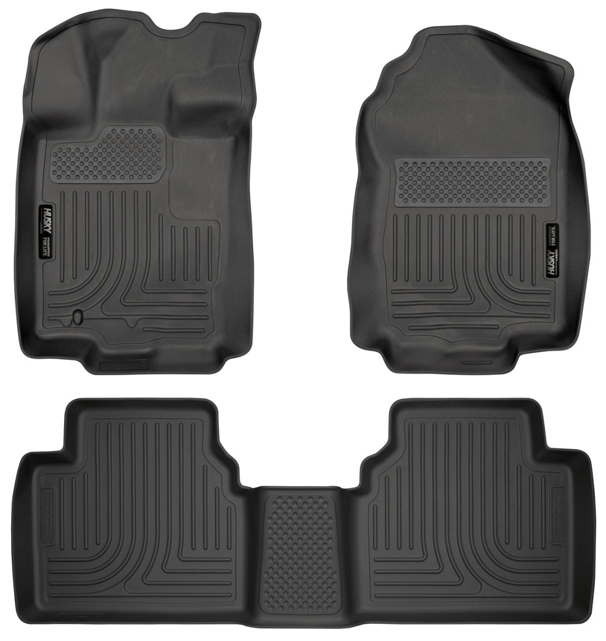 Weatherbeater - Front & 2nd Seat Floor Liners (98361) — primary image