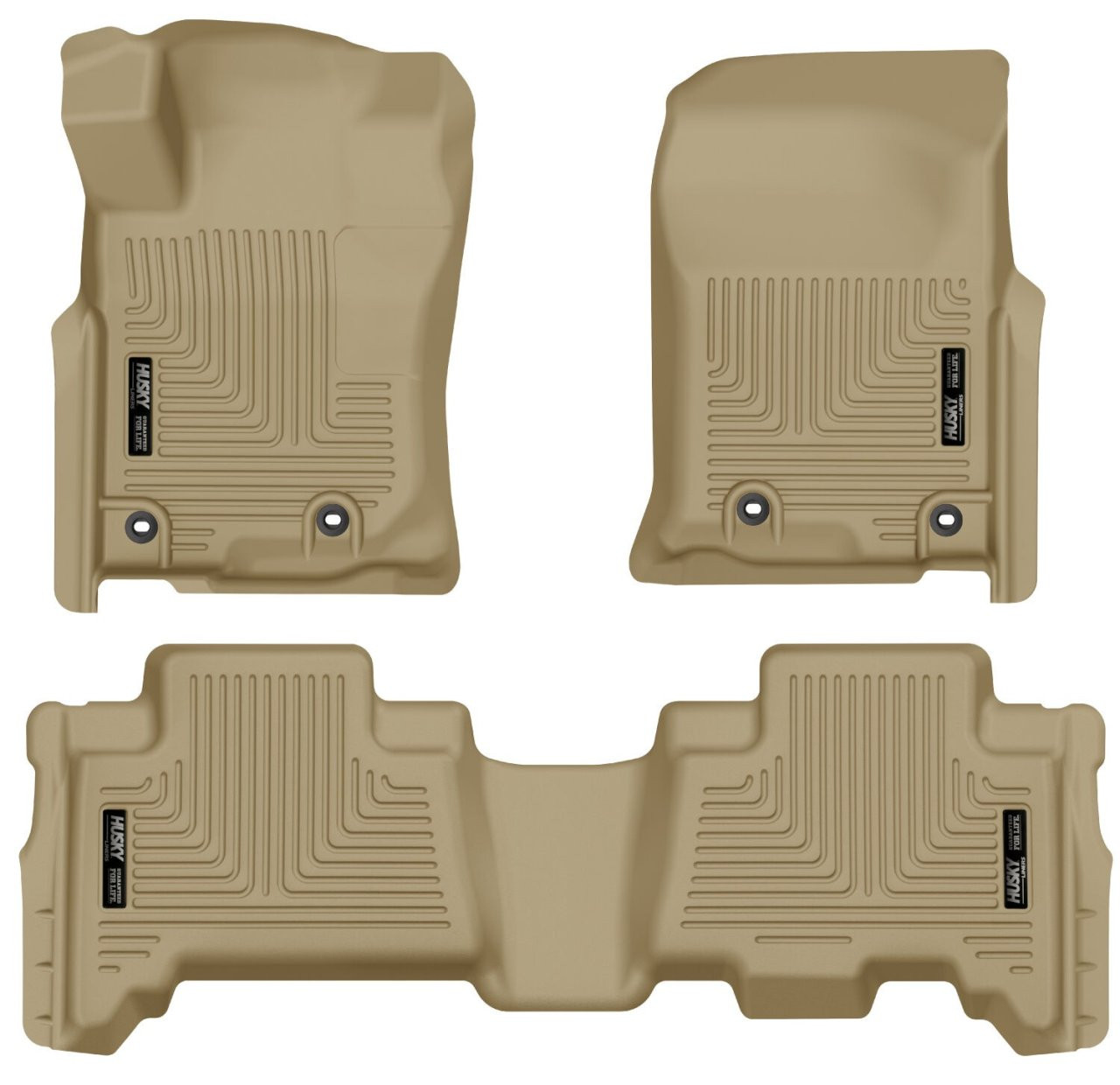 Weatherbeater - Front & 2nd Seat Floor Liners (99573) — primary image