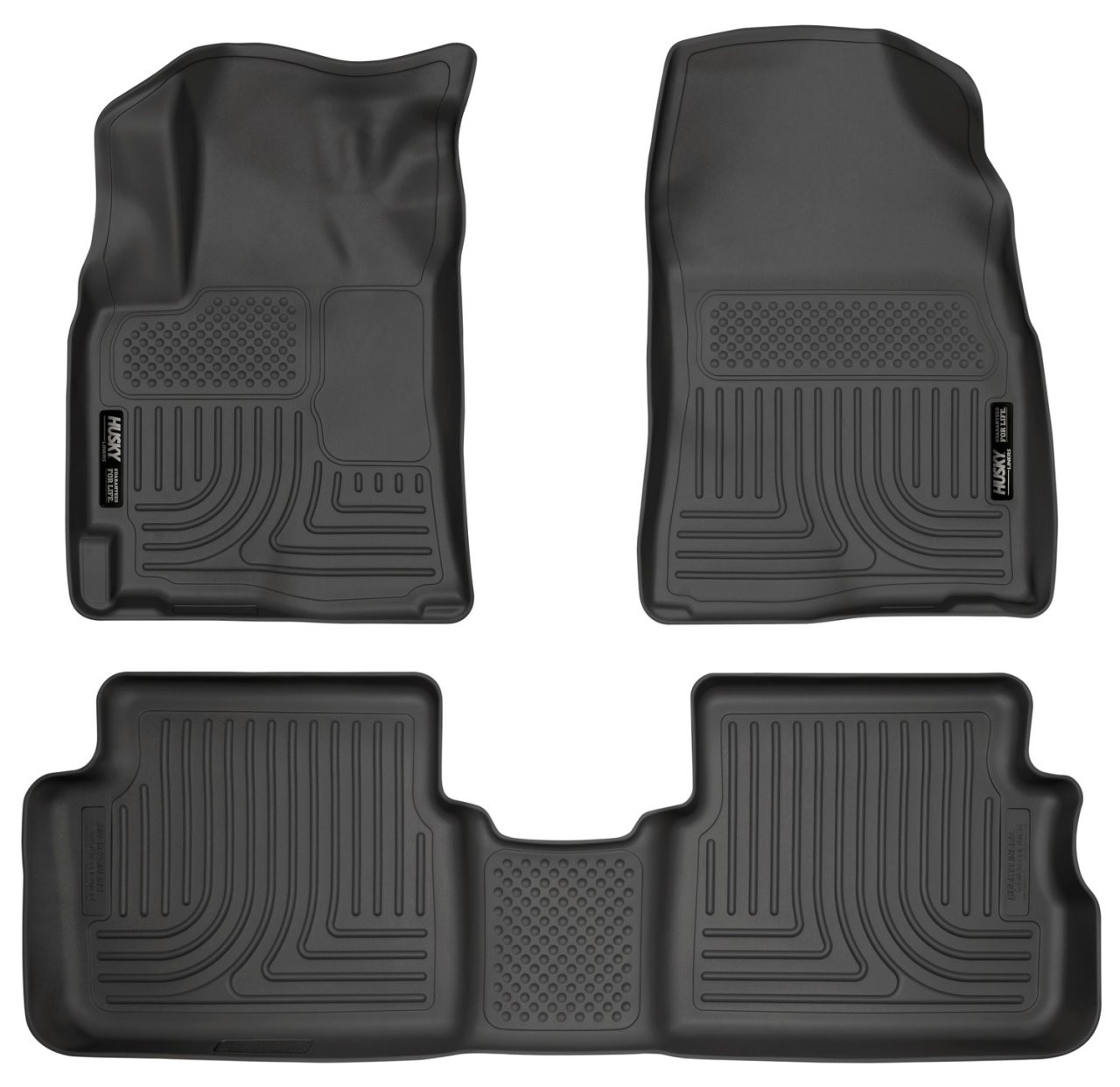 Weatherbeater - Front & 2nd Seat Floor Liners (98531) — primary image