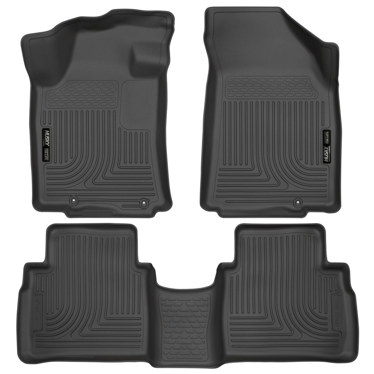 Weatherbeater - Front & 2nd Seat Floor Liners (99621) — primary image