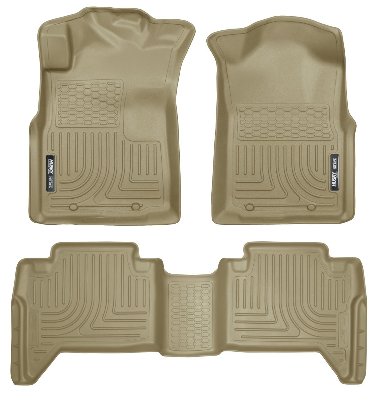 Weatherbeater - Front & 2nd Seat Floor Liners (Footwell Coverage) (98953) — primary image