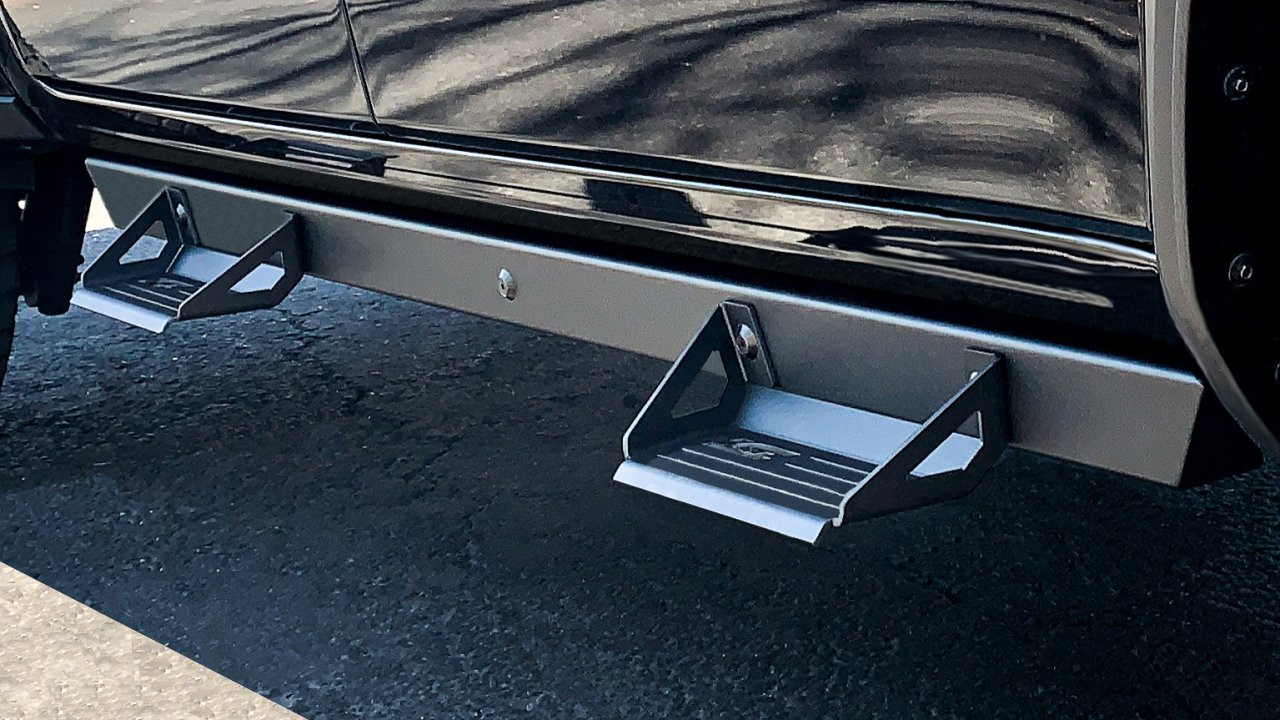 ICI Alumilite Side Steps (840121412876) — installed view