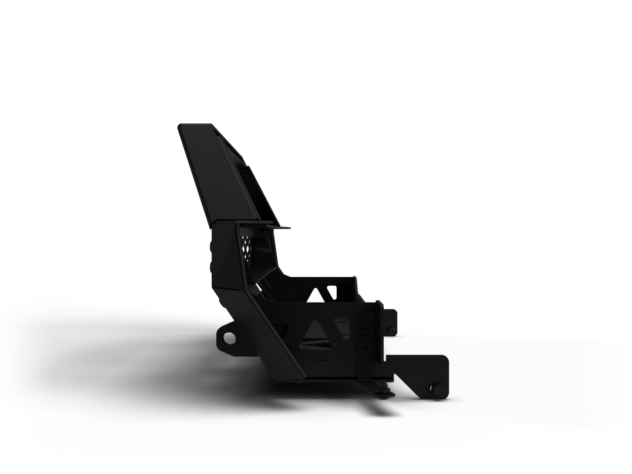 ICI Alumilite Front Bumper (AL-FBM71TYN-RT) — angled view