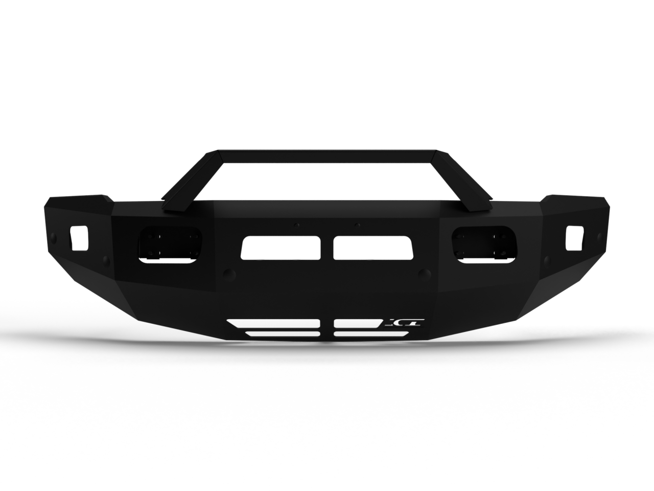 ICI Alumilite Front Bumper (AL-FBM99DGN-RT) — primary image