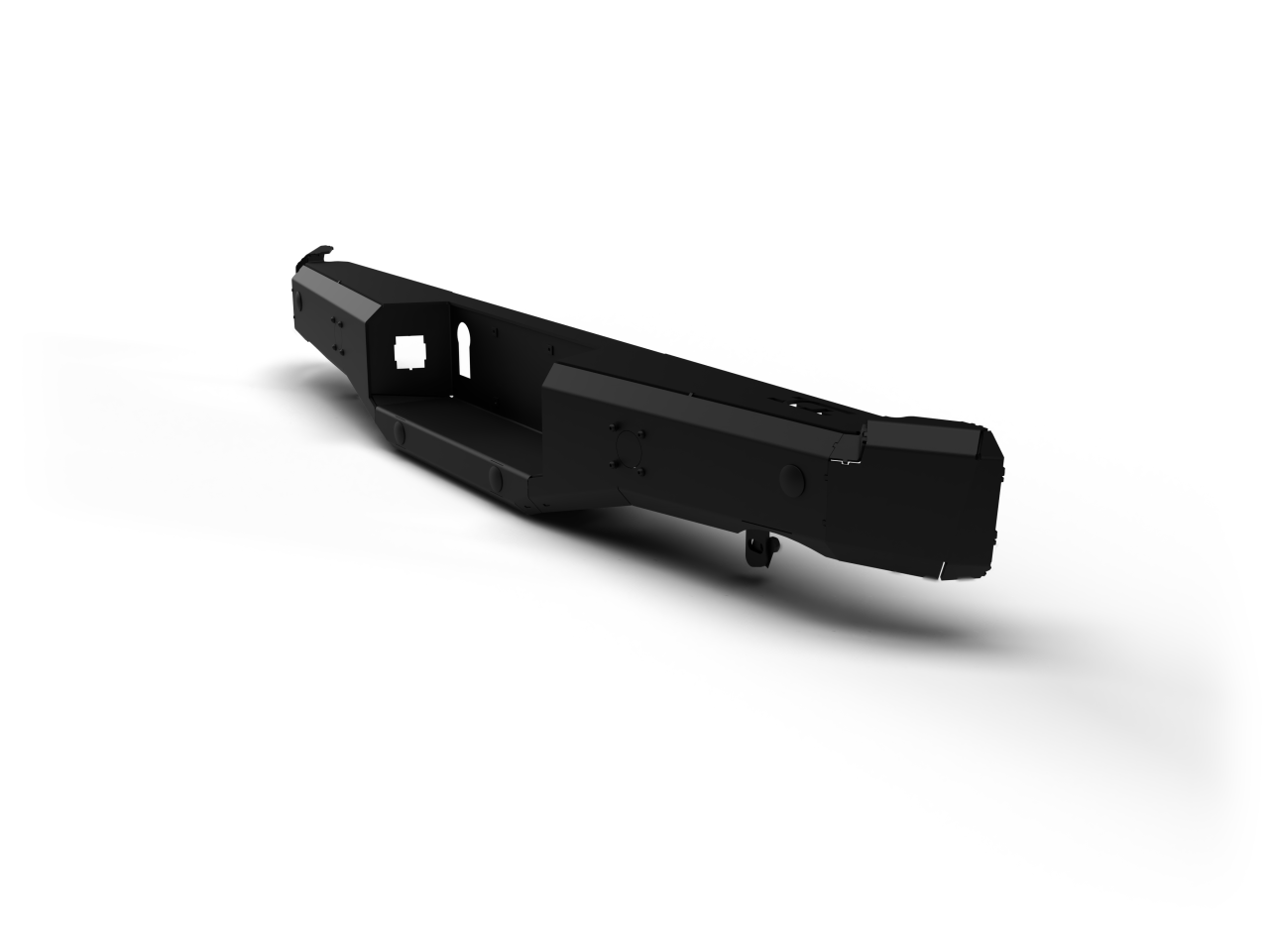 ICI Alumilite Rear Bumper (AL-RBM17FDN) — angled view