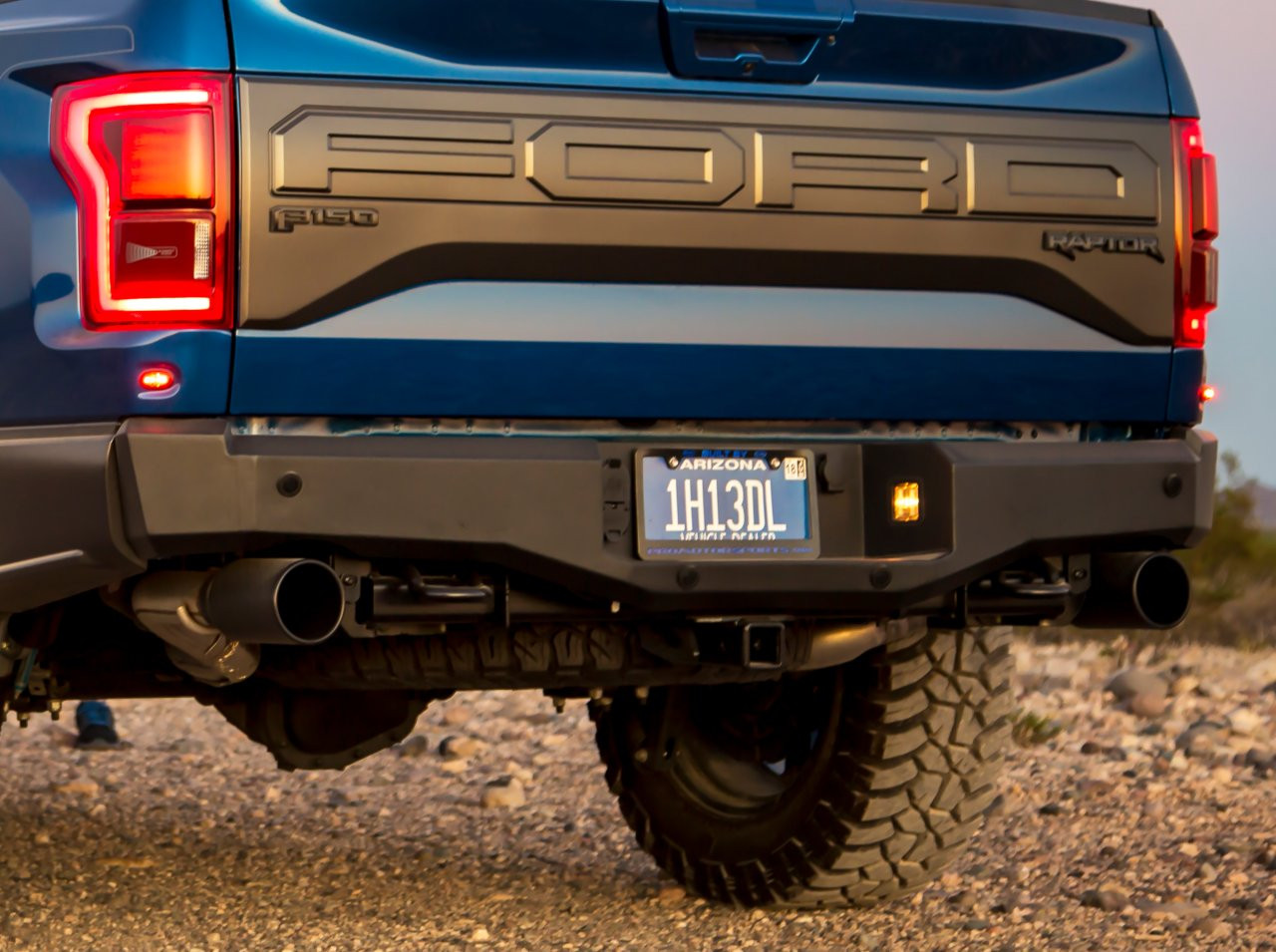 ICI Alumilite Rear Bumper (AL-RBM17FDN) — side view