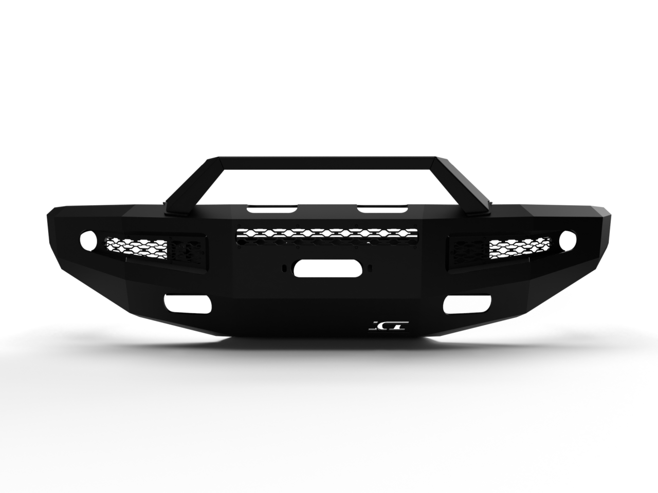 ICI Alumilite Front Bumper (AL-FBM11DGN-RT) — primary image