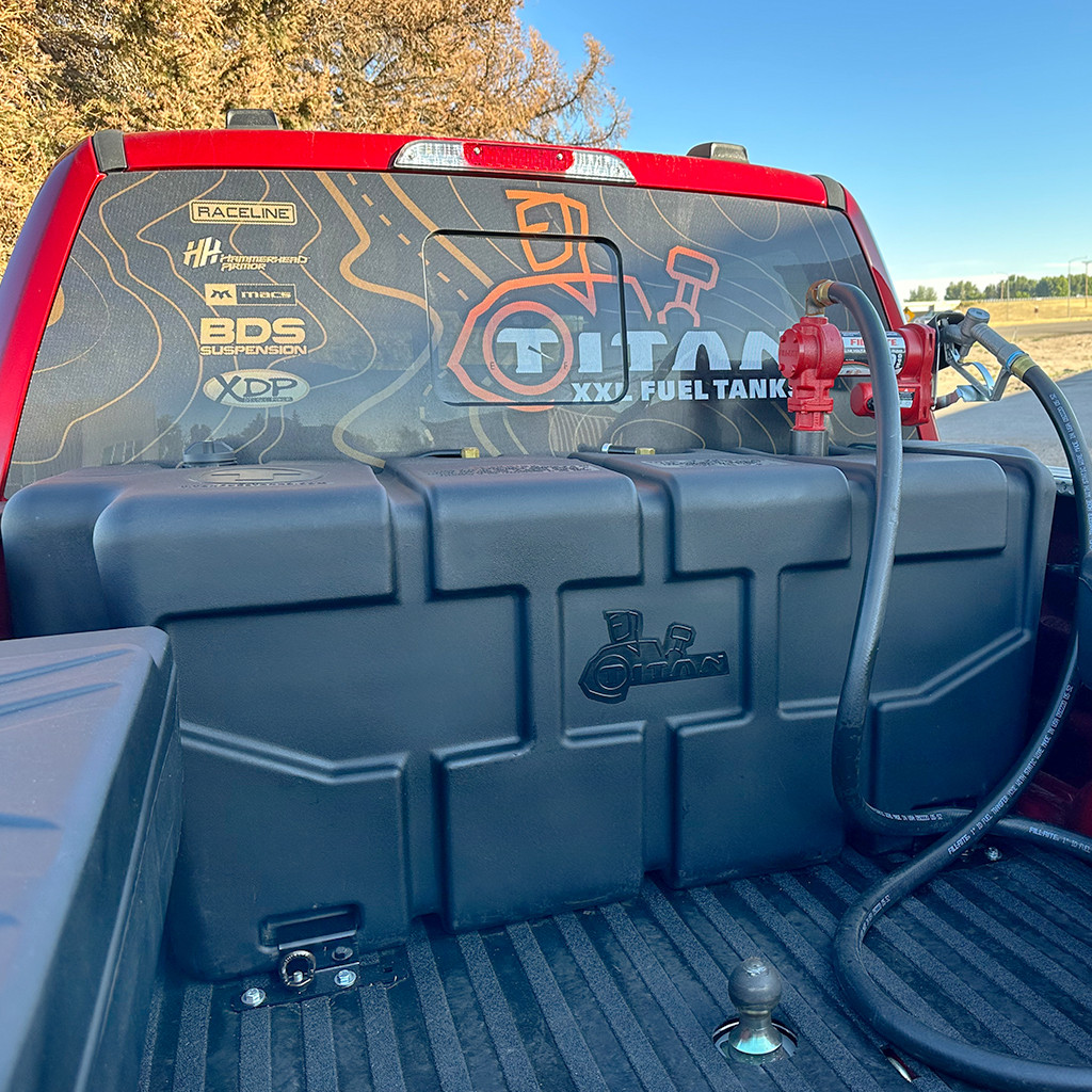 Titan Fuel Tanks Transfer Tank - 5015100 — installed view