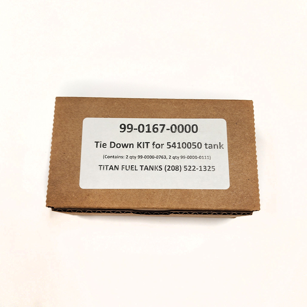 Titan Fuel Tanks Tie Down Kit - 9901670 — rear view