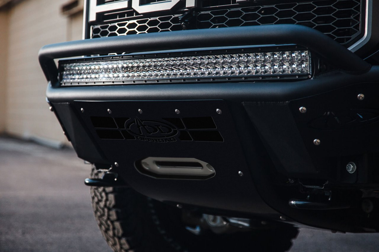 Stealth R Front Bumper (F113782880103) — installed view