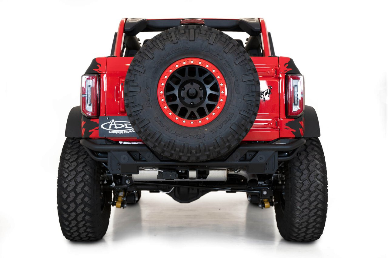PRO Bolt-On Rear Bumper (R23857NA0103) — installed view