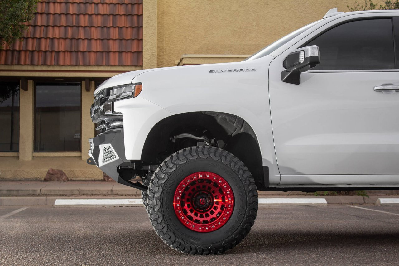 Stealth Fighter Front Bumper (F441423030103) — installed view