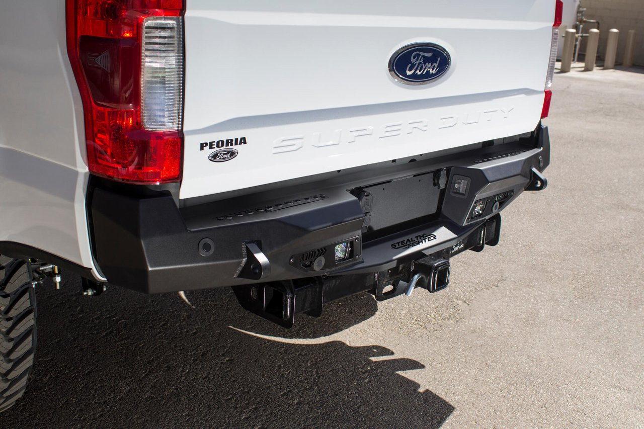 Stealth Fighter Rear Bumper (R161231280103) — installed view