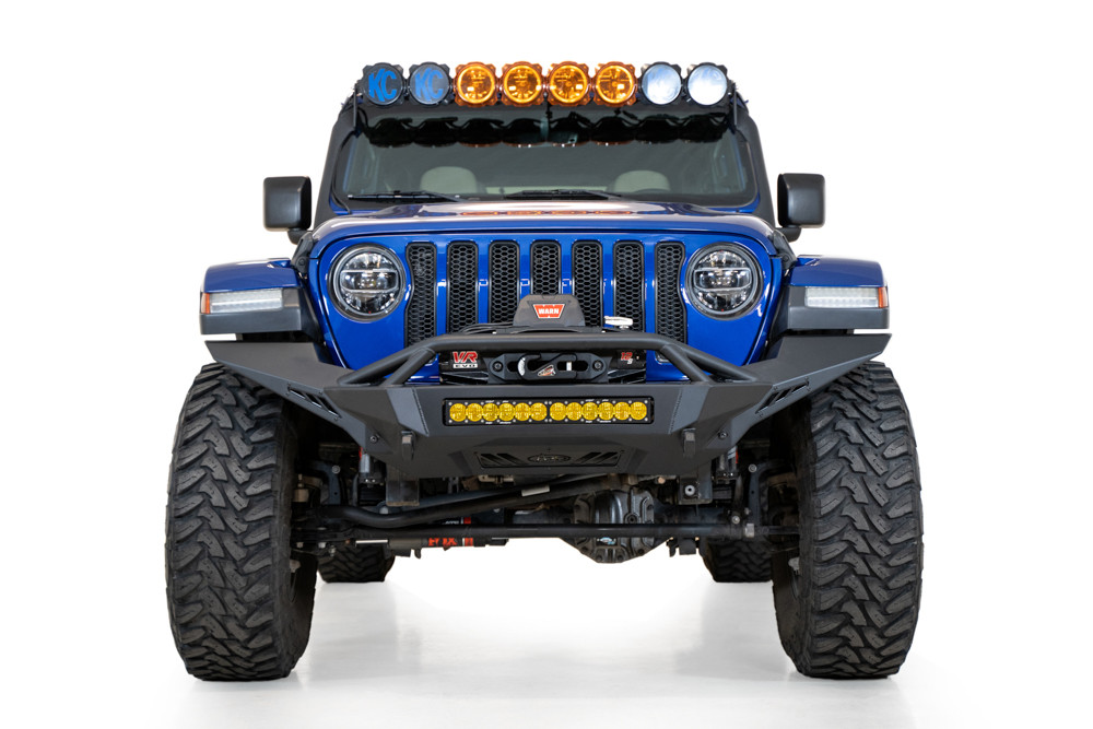 Stealth Fighter Front Bumper (F960292110103) — installed view