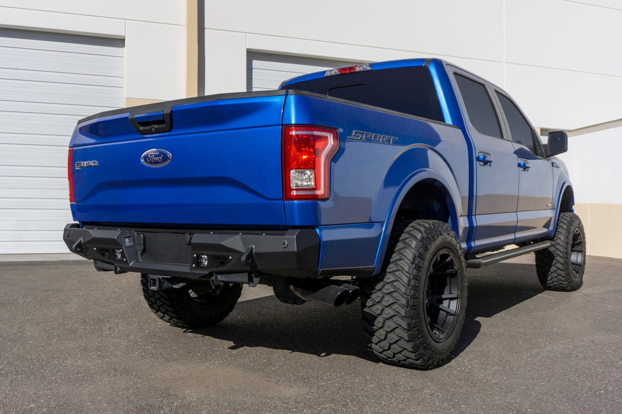 Stealth Fighter Rear Bumper (R181231280103) — installed view