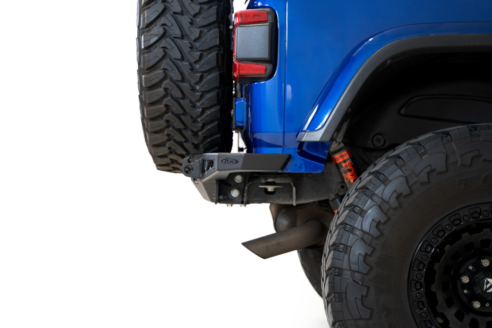 Stealth Fighter Rear Bumper (R960181280103) — installed view
