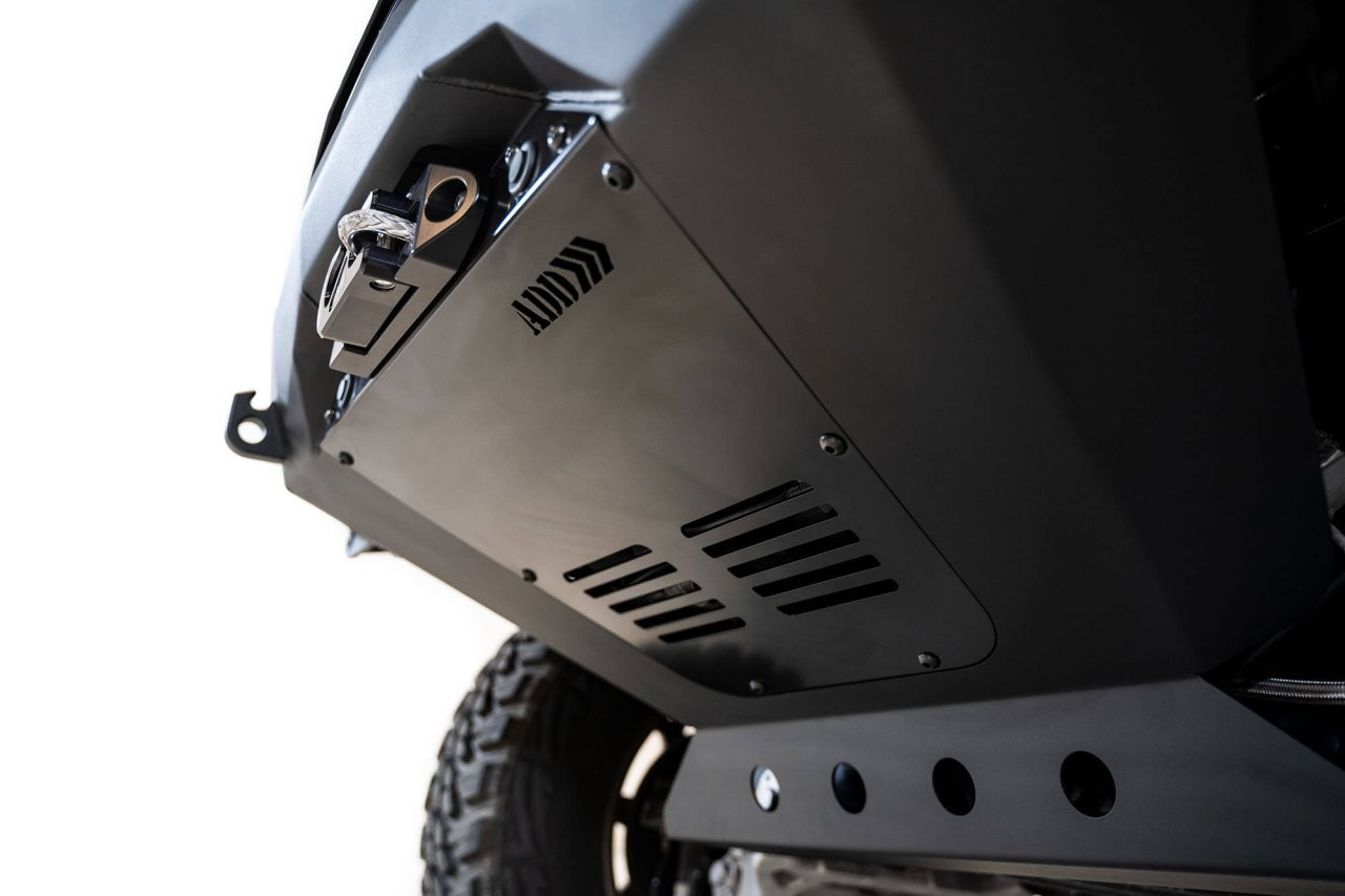 Stealth Fighter Winch Kit (AC6215660103) — installed view