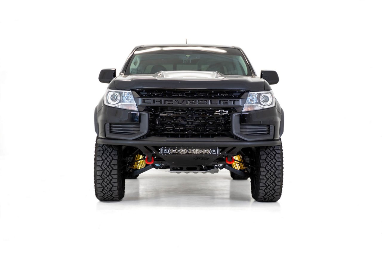 ADD PRO Bolt-on Front Bumper (F458102100103) — installed view