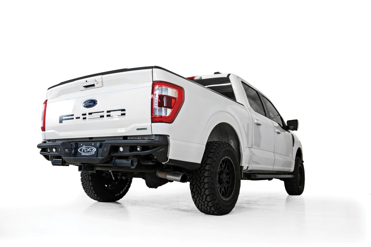 PRO Bolt-On Rear Bumper (R198571280103) — installed view