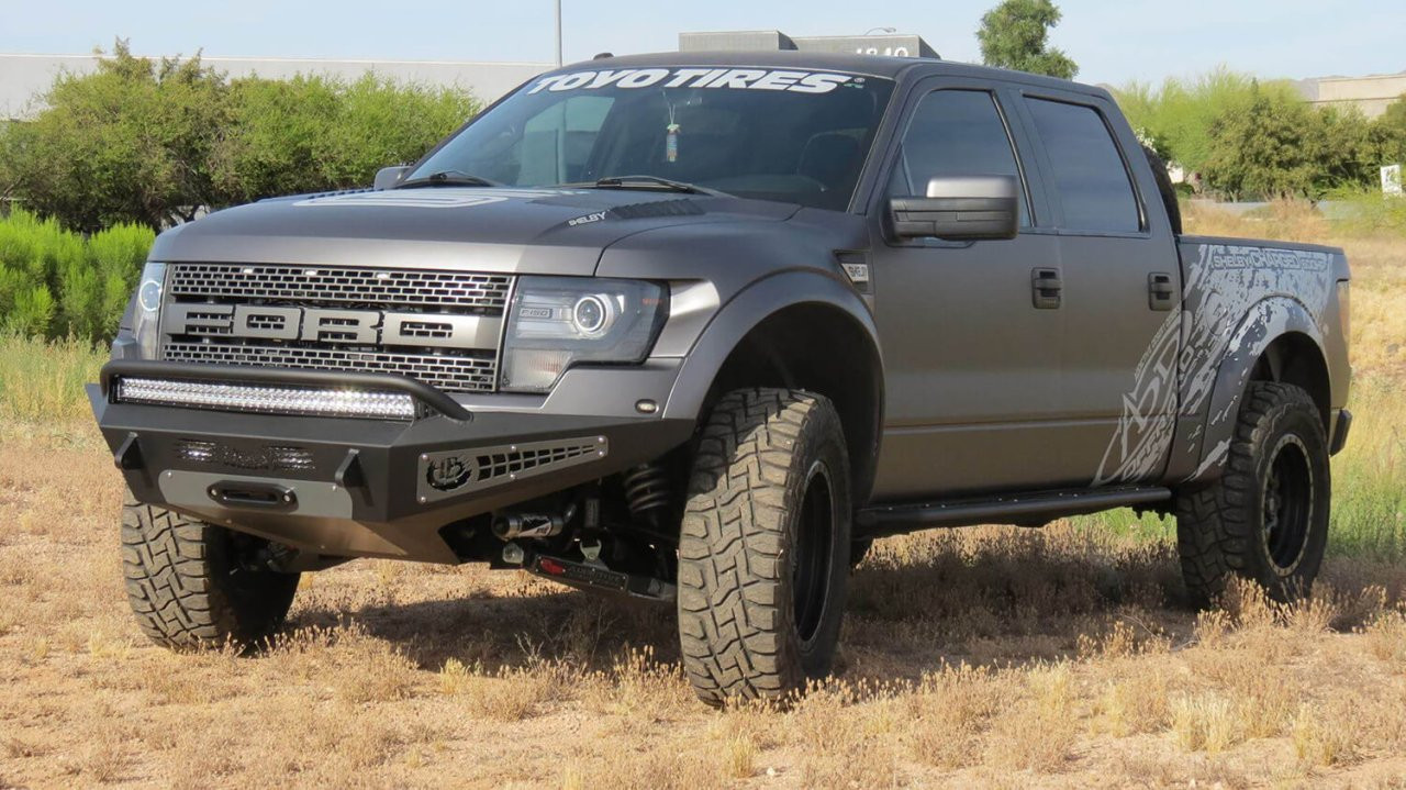 HoneyBadger Front Bumper (F017275050103) — installed view