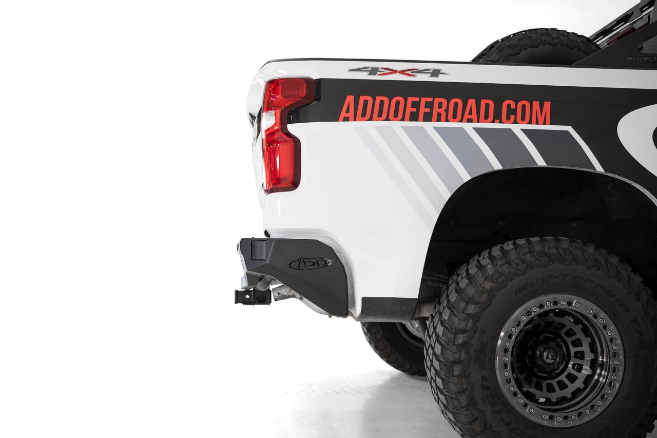 Stealth Rear Bumper (R447711280103) — installed view